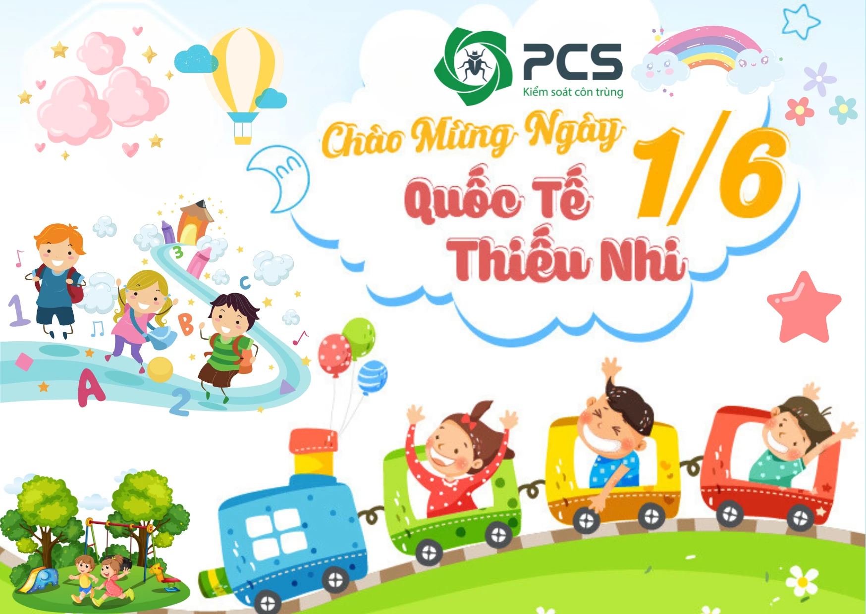 NHIỀU HOẠT ĐỘNG NHÂN NGÀY QUỐC TẾ THIẾU NHI 1-6 TẠI PCS