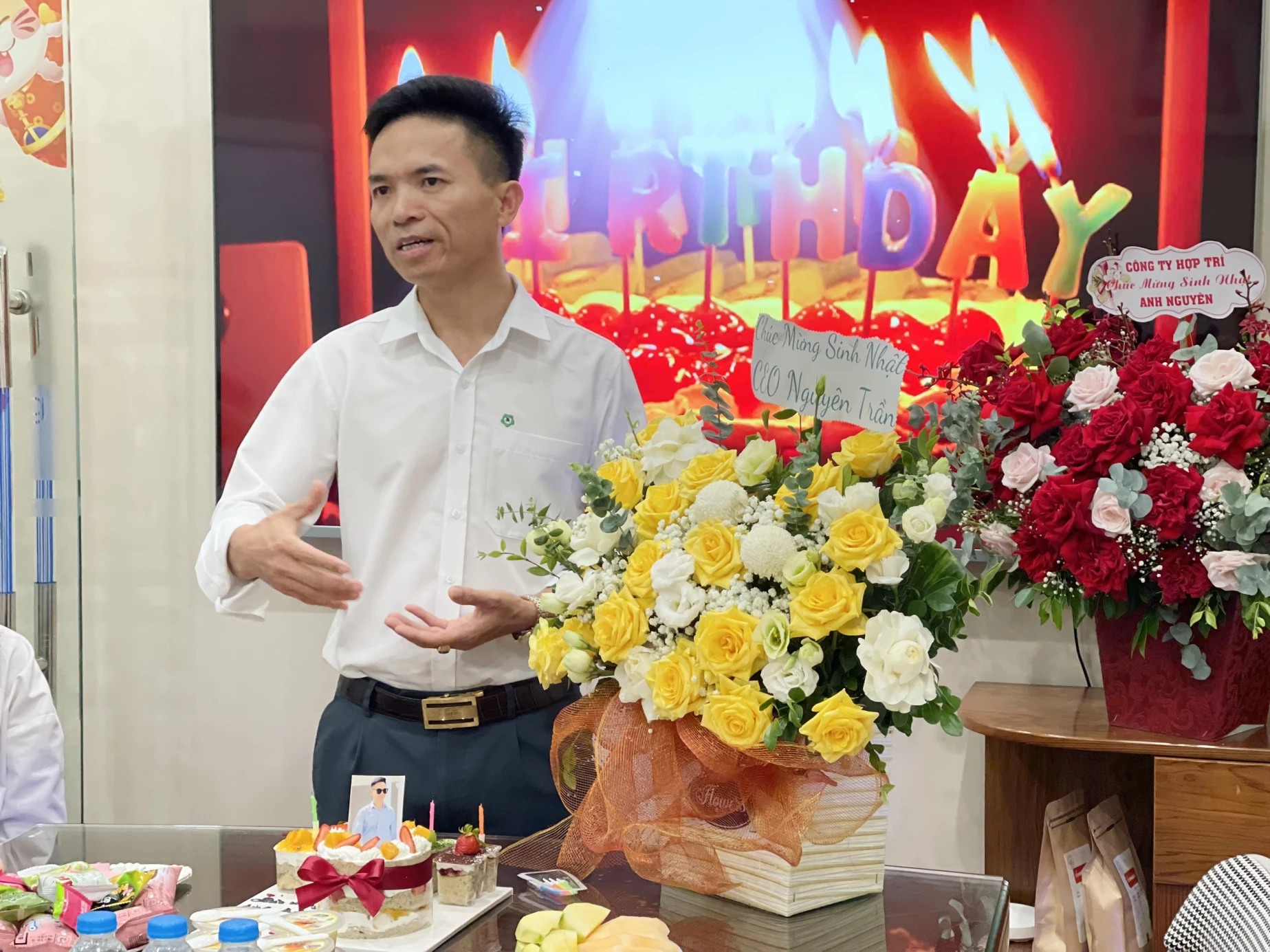 PCS VIỆT NAM CHÚC MỪNG SINH NHẬT CEO NGUYÊN TRẦN