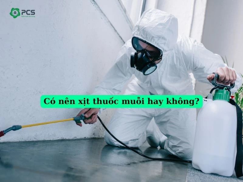 Có nên xịt thuốc muỗi hay không?