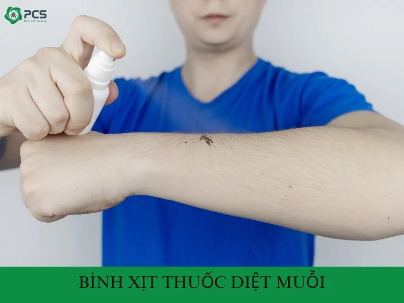 Hướng dẫn dùng bình xịt thuốc diệt muỗi đúng cách