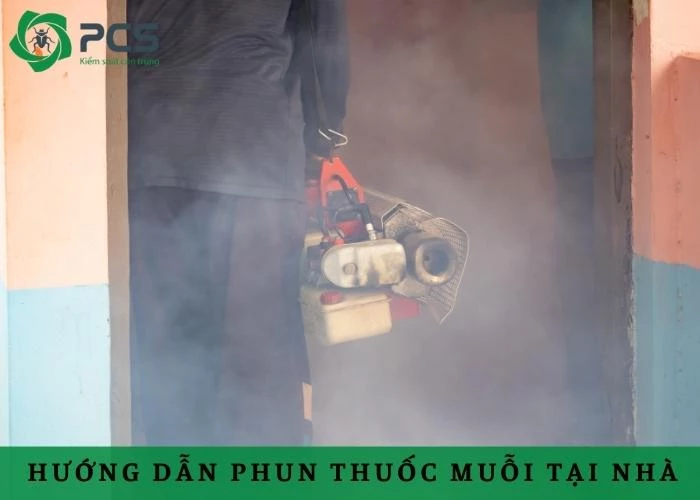 Hướng dẫn phun thuốc muỗi tại nhà an toàn hiệu quả