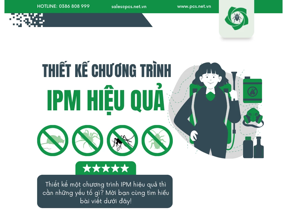 Yêu cầu của một chương trình IPM hiệu quả cần gì?