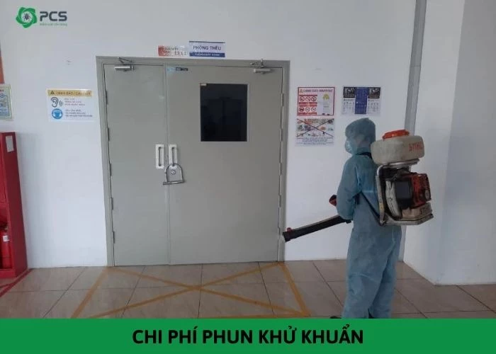 Chi phí phun khử khuẩn bao nhiêu? [Xem ngay]