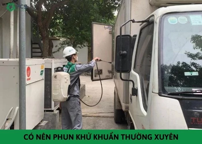 Có nên phun khử khuẩn thường xuyên không?