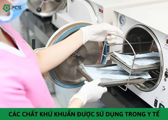 Các chất khử khuẩn được sử dụng trong y tế