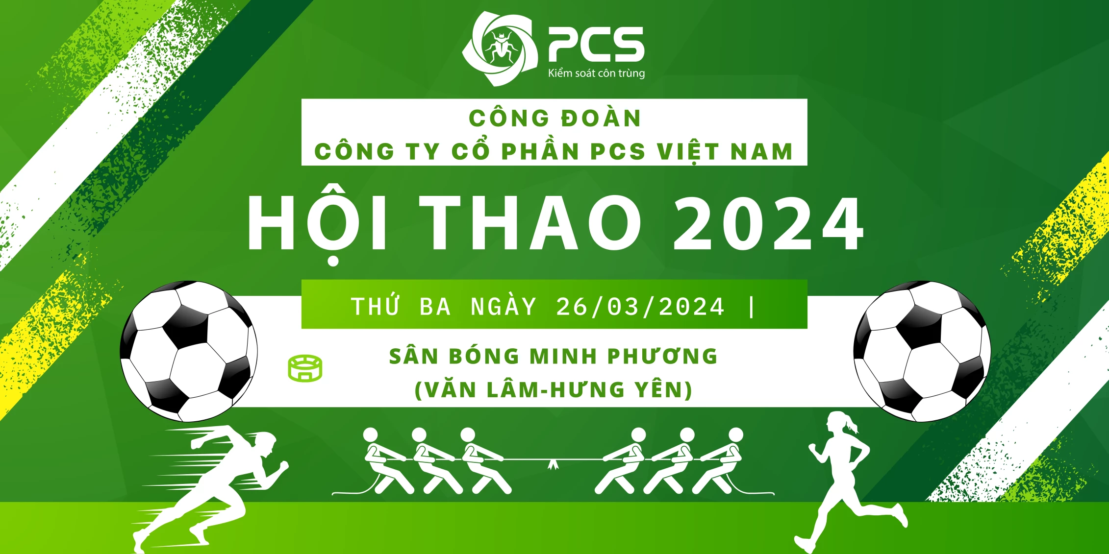 THÔNG BÁO TỔ CHỨC HỘI THAO 2024