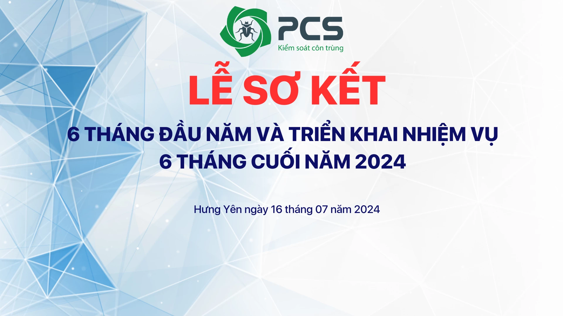 Công ty cổ phần PCS Việt Nam tổ chức lễ sơ kết 6 tháng đầu năm và triển khai nhiệm vụ 6 tháng cuối năm 2024.