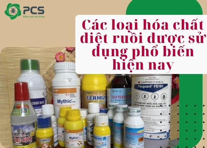 Các loại hóa chất diệt ruồi được dùng phổ biến hiện nay