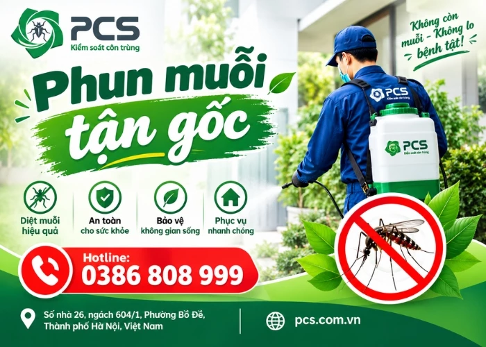 Phun muỗi tận gốc: Cập nhật báo giá mới nhất