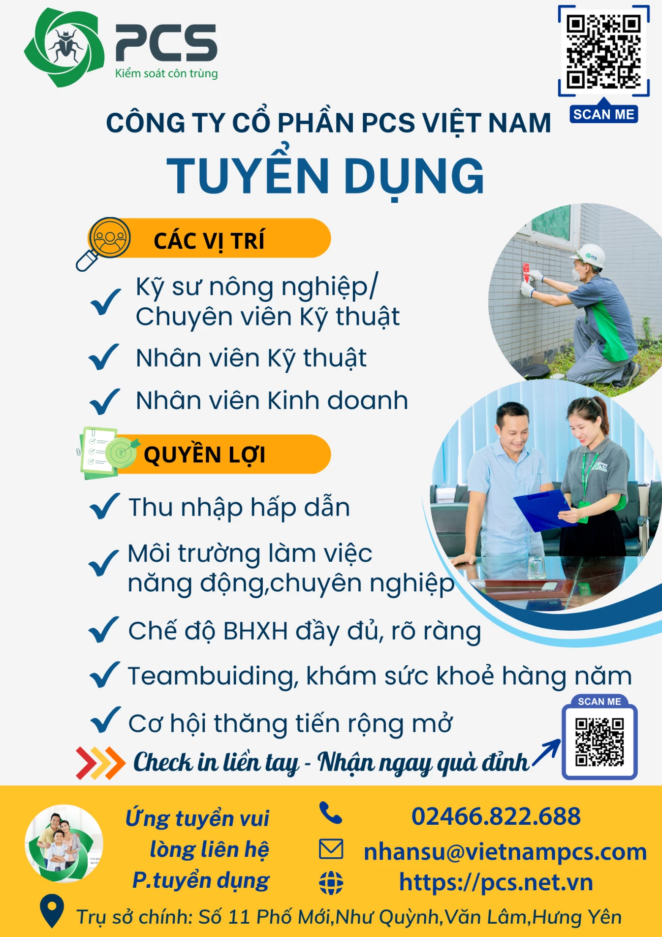 PCS THAM GIA NGÀY HỘI VIỆC LÀM VNUF